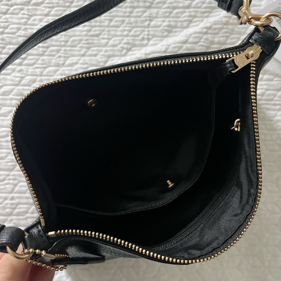 Coach Black Leather handbag - brand new with tags - Picture 4 of 6